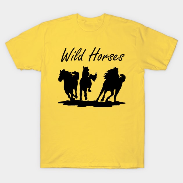 Wild Horses T-Shirt by jmtaylor